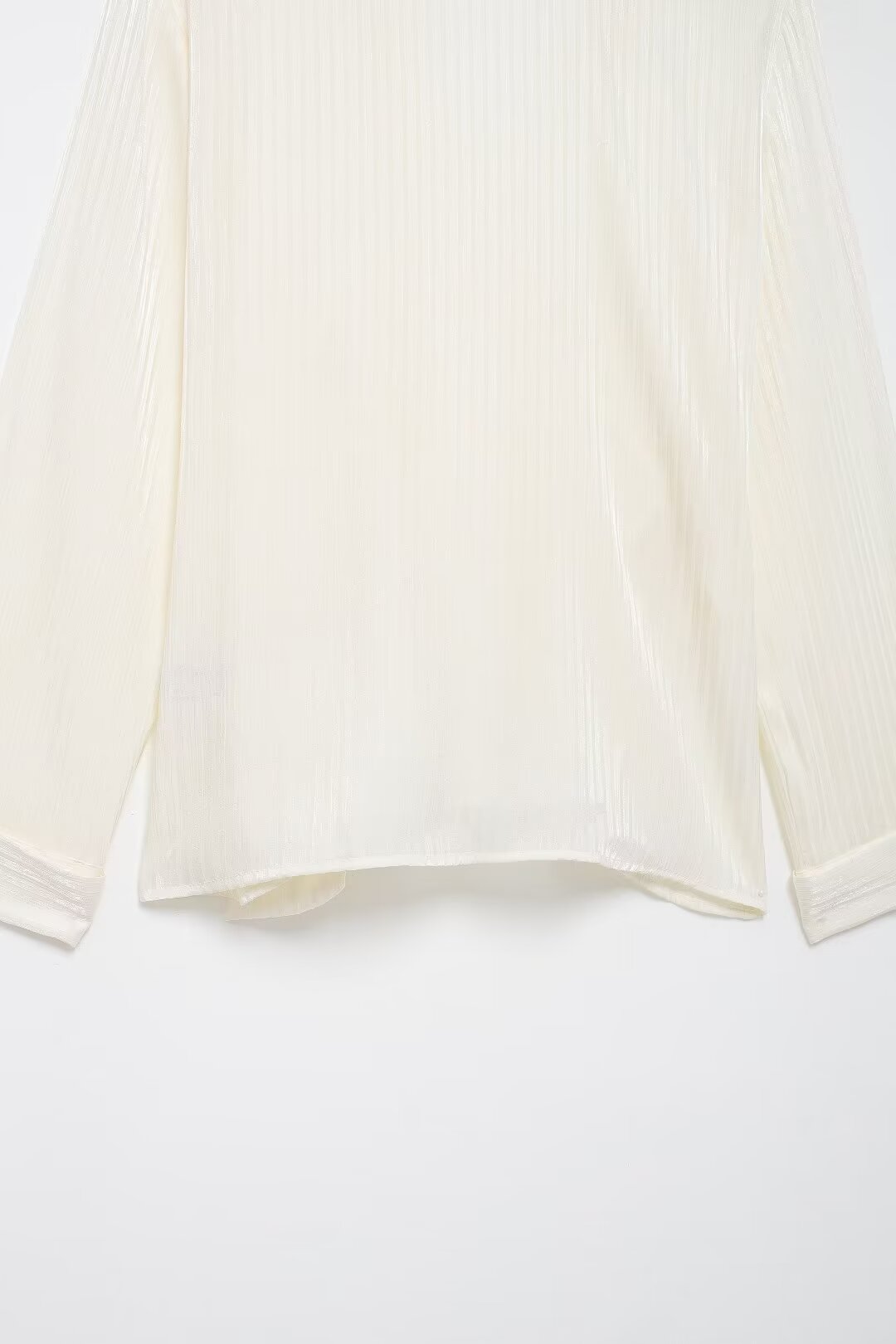 Chemise en satin brillant Amaara