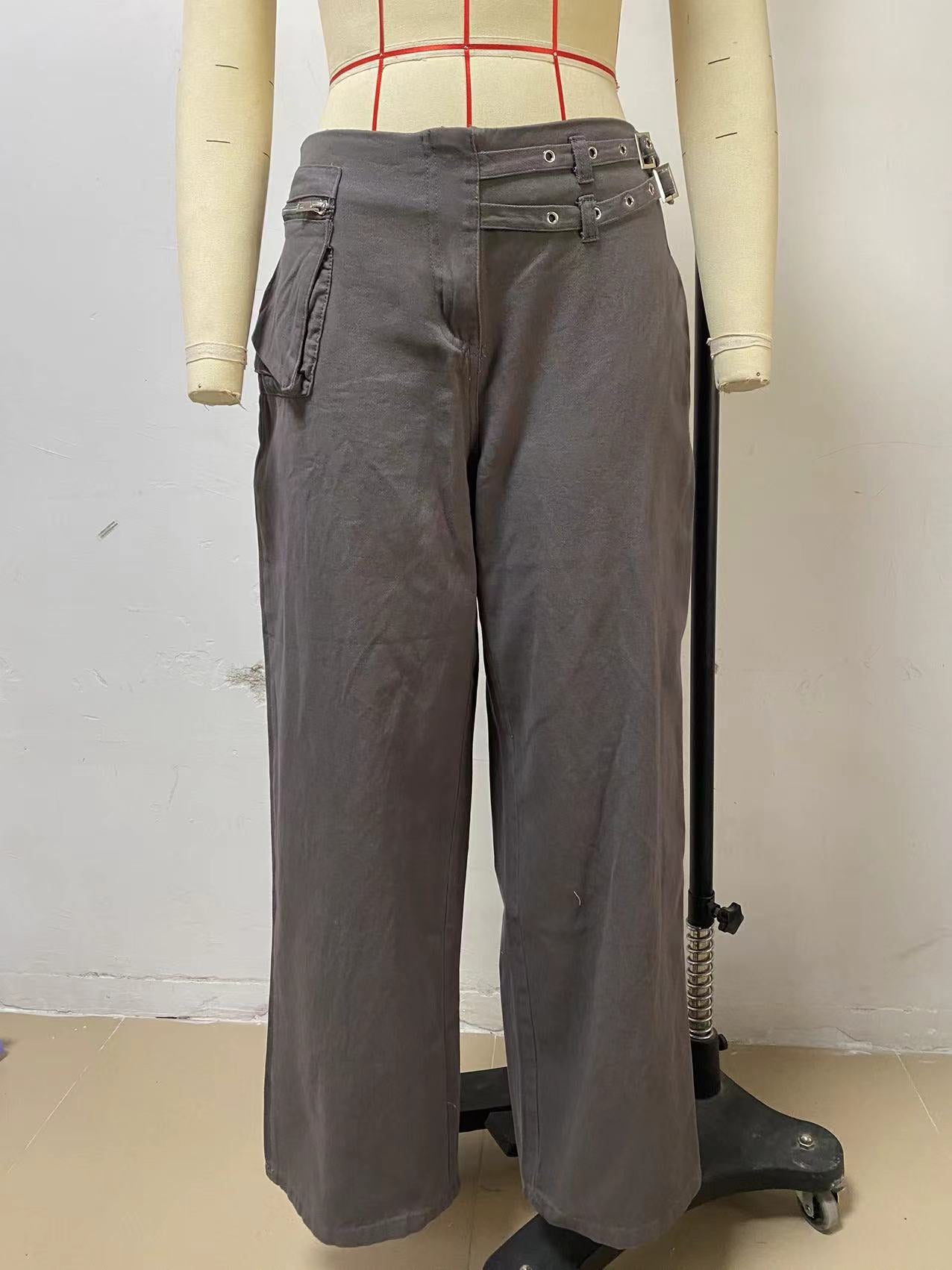 Pantalon cargo Amahle Buckle Street