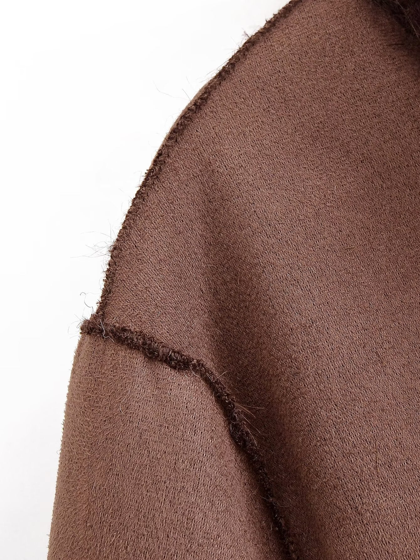 Manteau réversible en fourrure pour femme