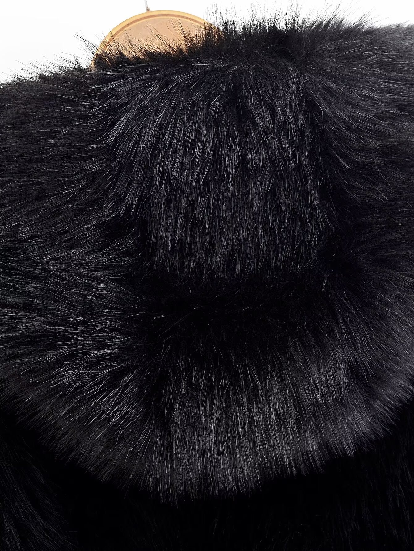 Aurielle Hooded Furry Coat