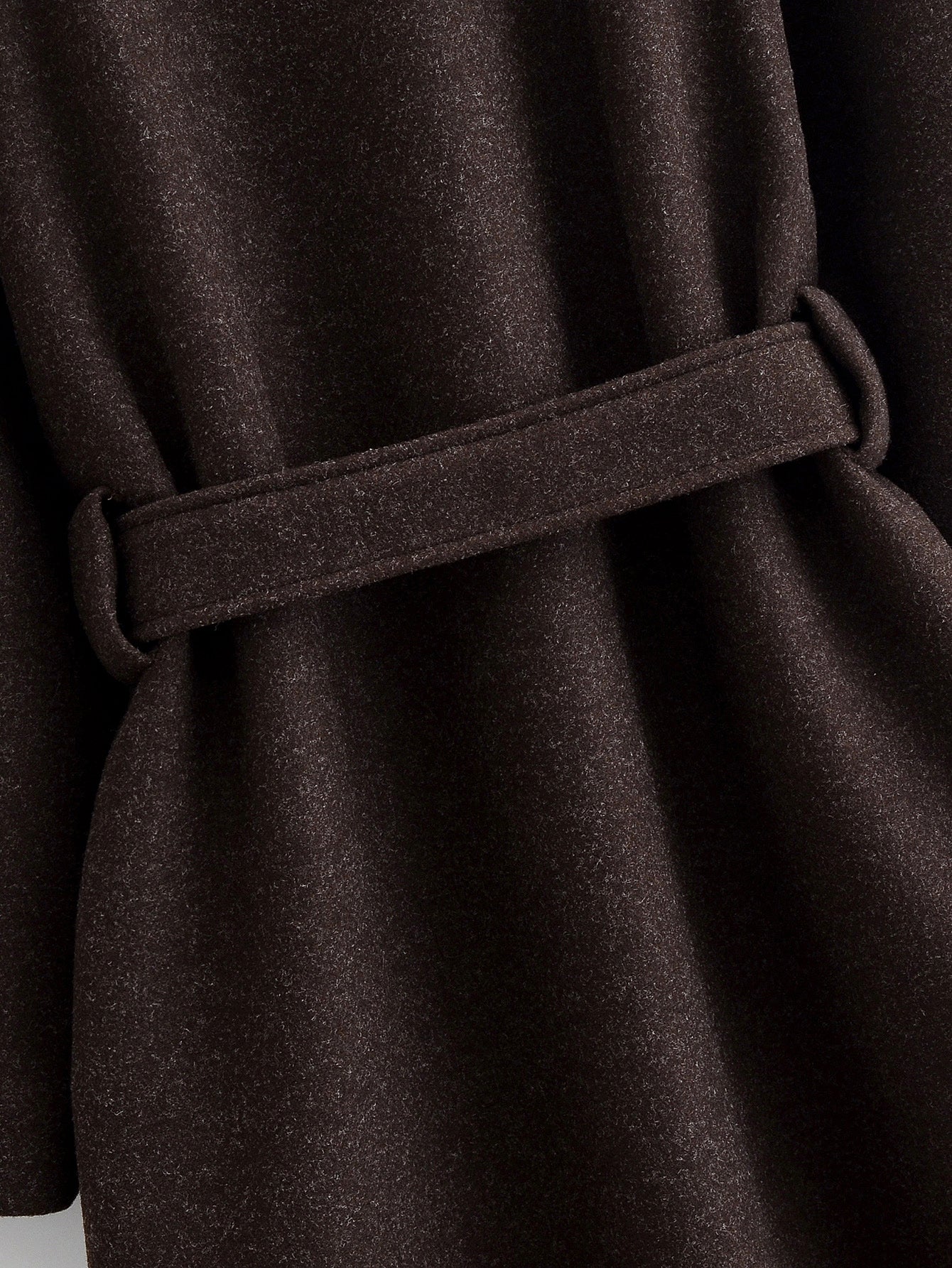 Marcelline Long Woolen Coat