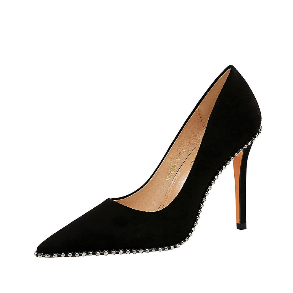 Amari Chain Stiletto Pumps