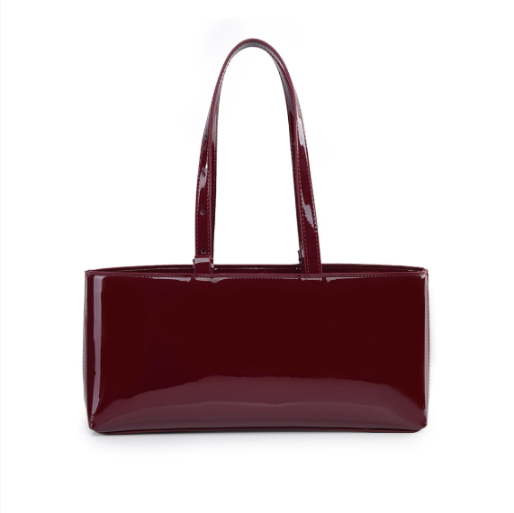Esinayo Patent Luxe Shoulder Bag