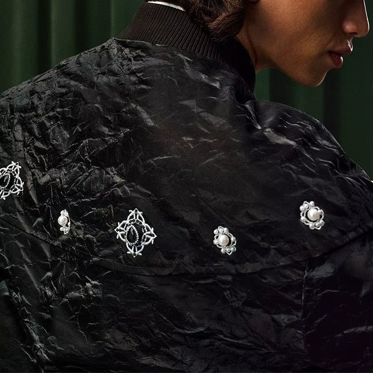 Manteau court en fourrure Marielle