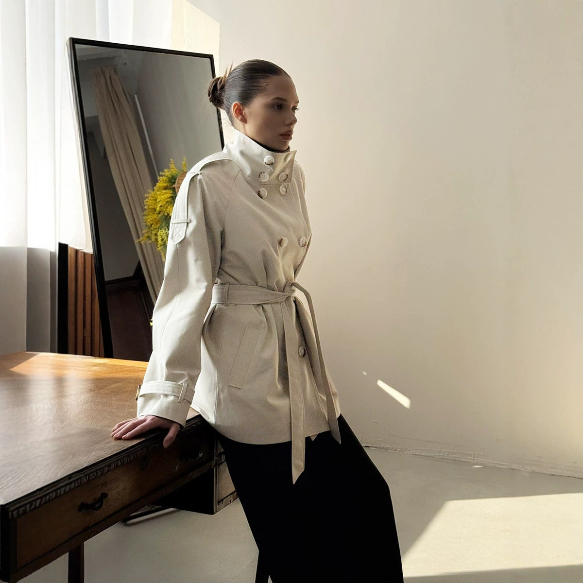 Ganiyat Trench Coat