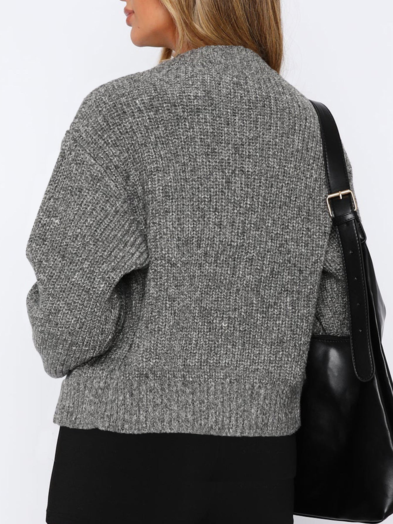 Pull minimaliste en laine Amari