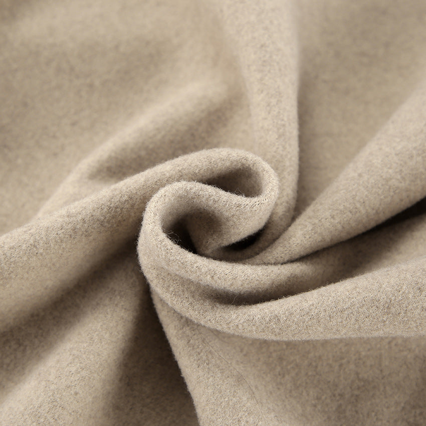 Manteau décontracté ample en laine Abeni