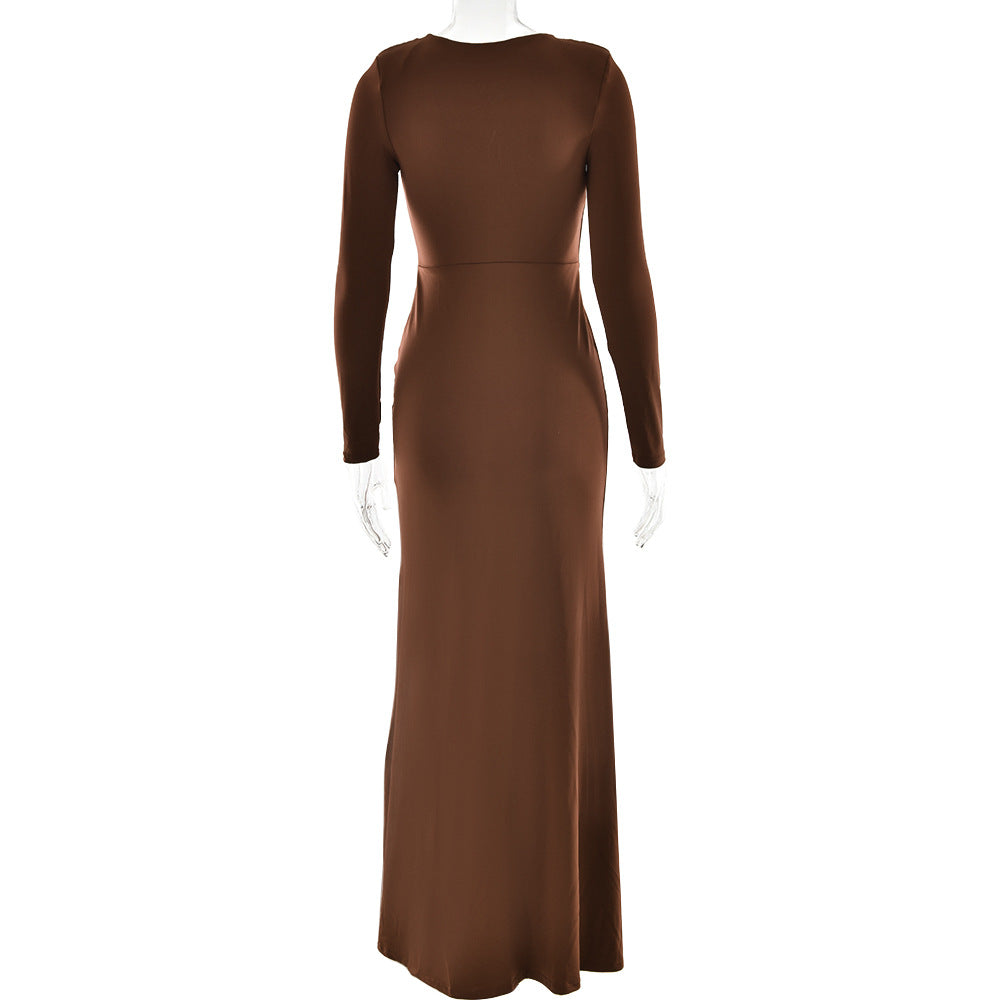 Adanna Pleated Sheath Dress