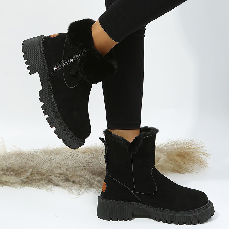 Ayode Snow Velvet Boots