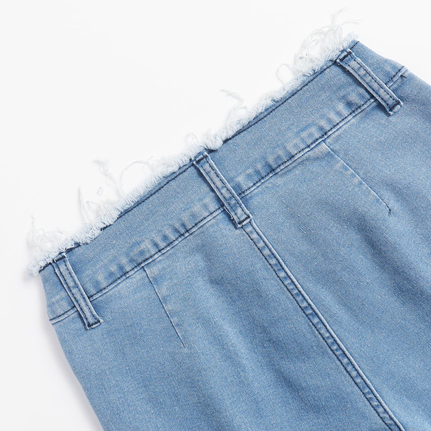 Jean skinny Nolani à bords effilochés