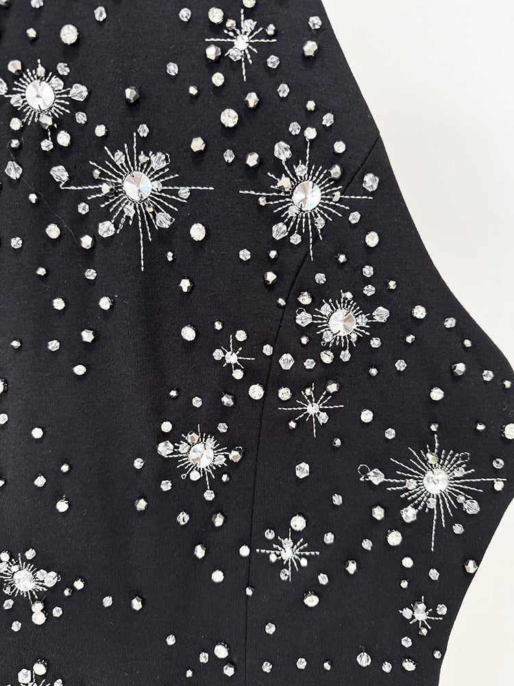 Ngondi Rhinestone Maxi Dress