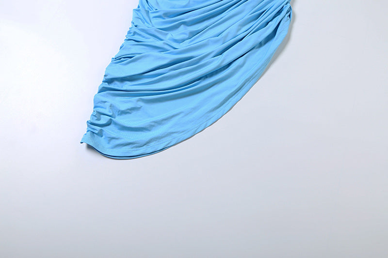 Ayomide Pleated Slit Dress