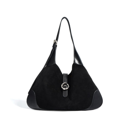 Sac à bandoulière rétro en cuir de vache Nivaro