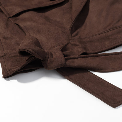 Veste en daim Eshe