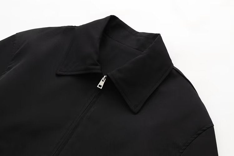 Veste Chisom à col et fermeture éclair
