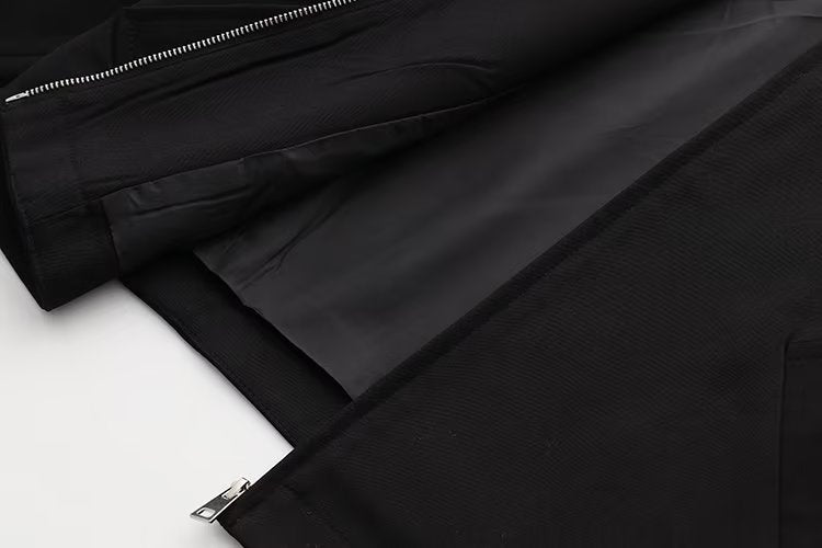 Veste Chisom à col et fermeture éclair