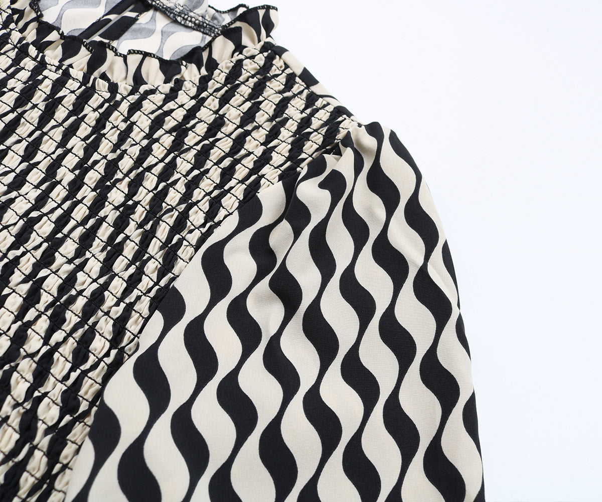 Liora Smock Stripe Top