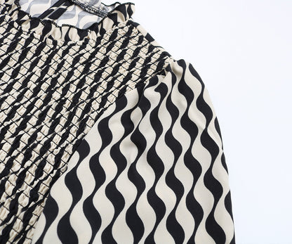 Liora Smock Stripe Top
