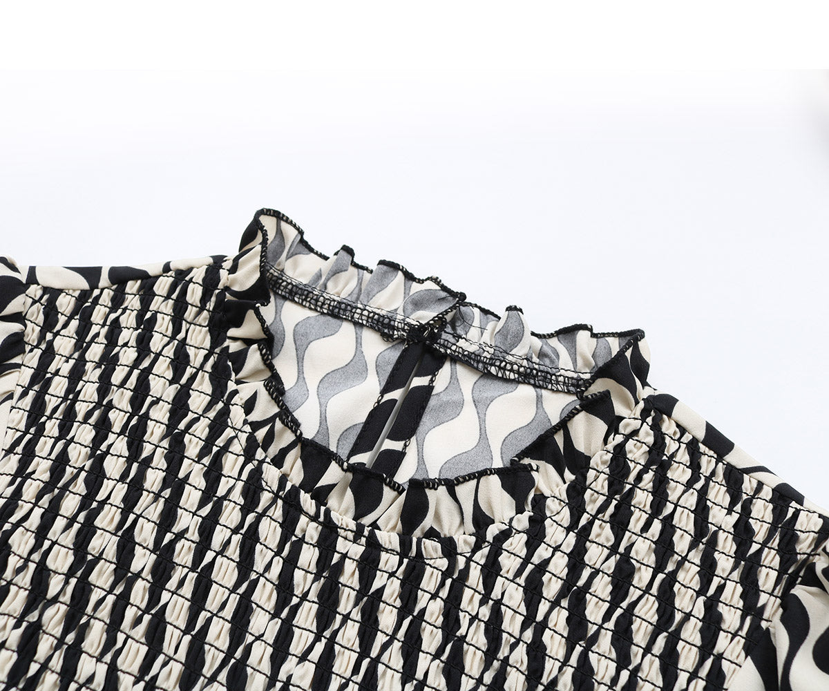 Liora Smock Stripe Top