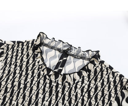 Liora Smock Stripe Top