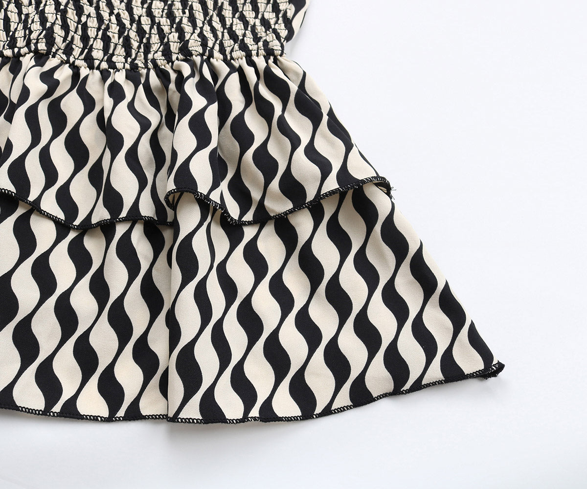 Liora Smock Stripe Top