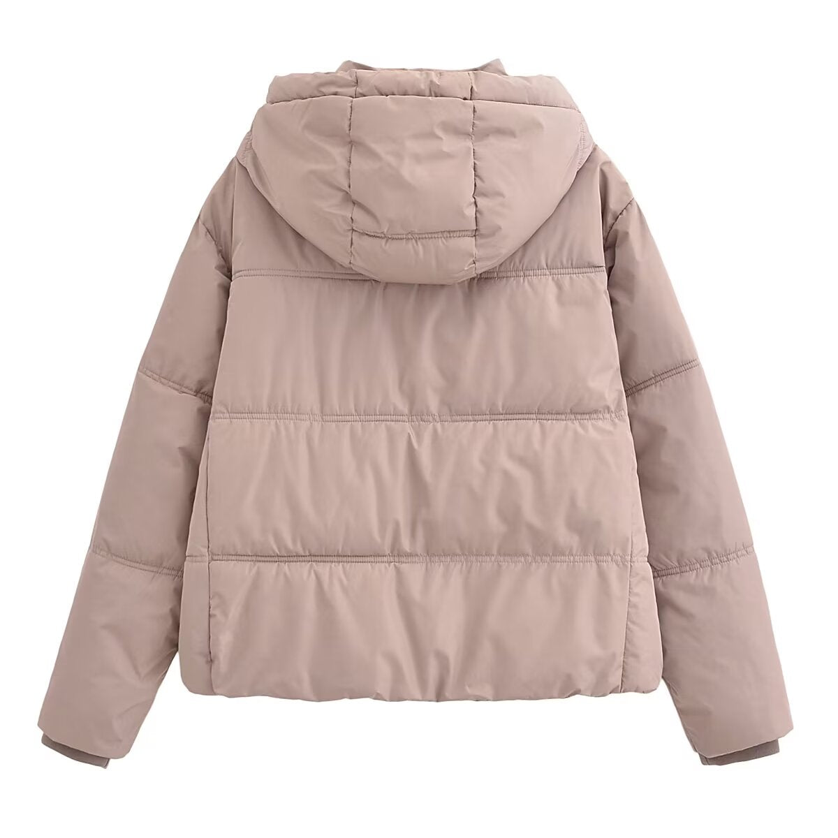 Amara Casual Hooded Cotton Coat