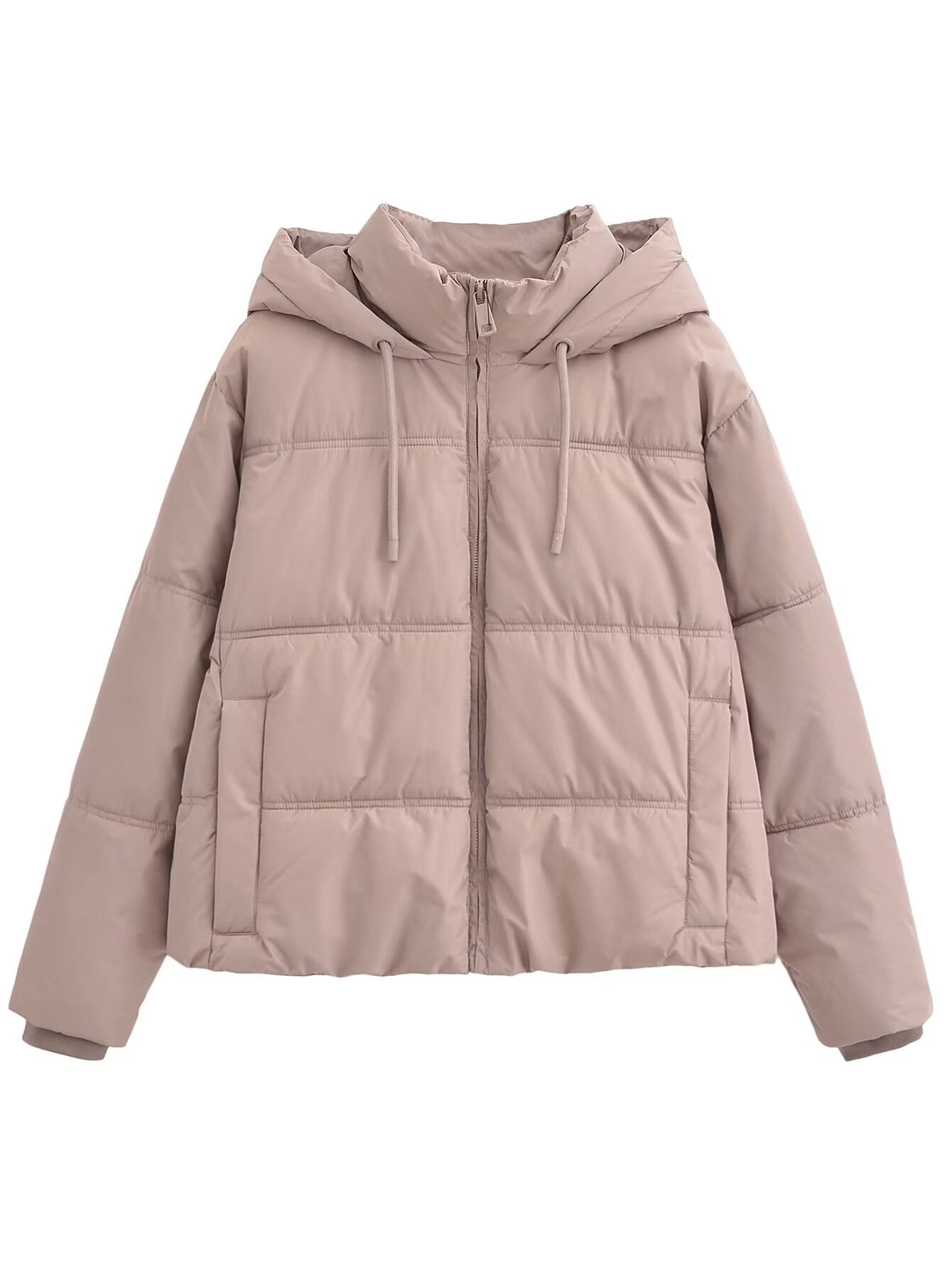Amara Casual Hooded Cotton Coat
