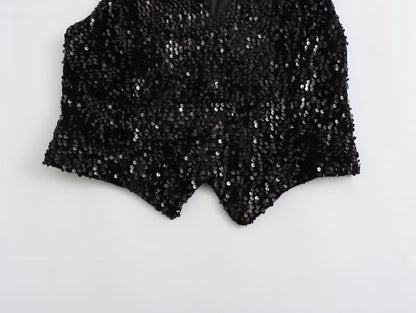 Serelise Beaded Tight Vest