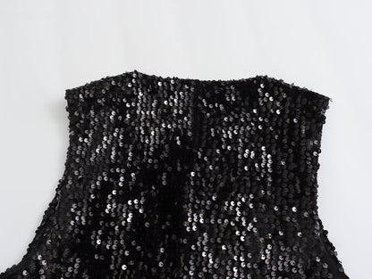 Serelise Beaded Tight Vest