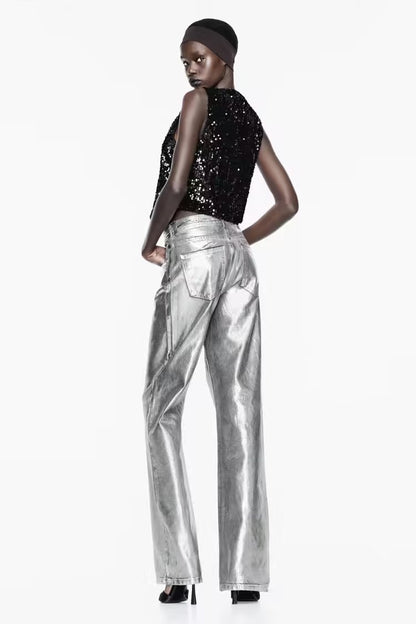 Serelise Beaded Tight Vest