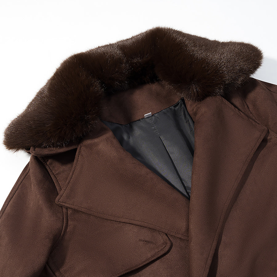 Veste en daim Eshe
