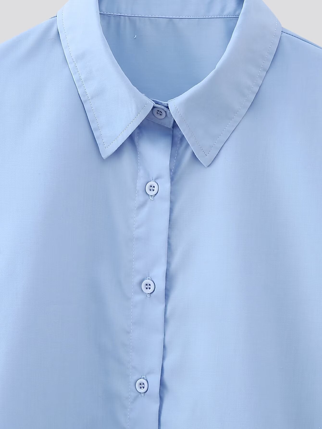 Chemise à col perlé Elira
