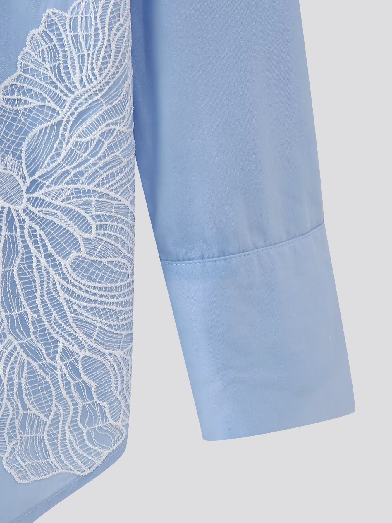 Chemise à col perlé Elira