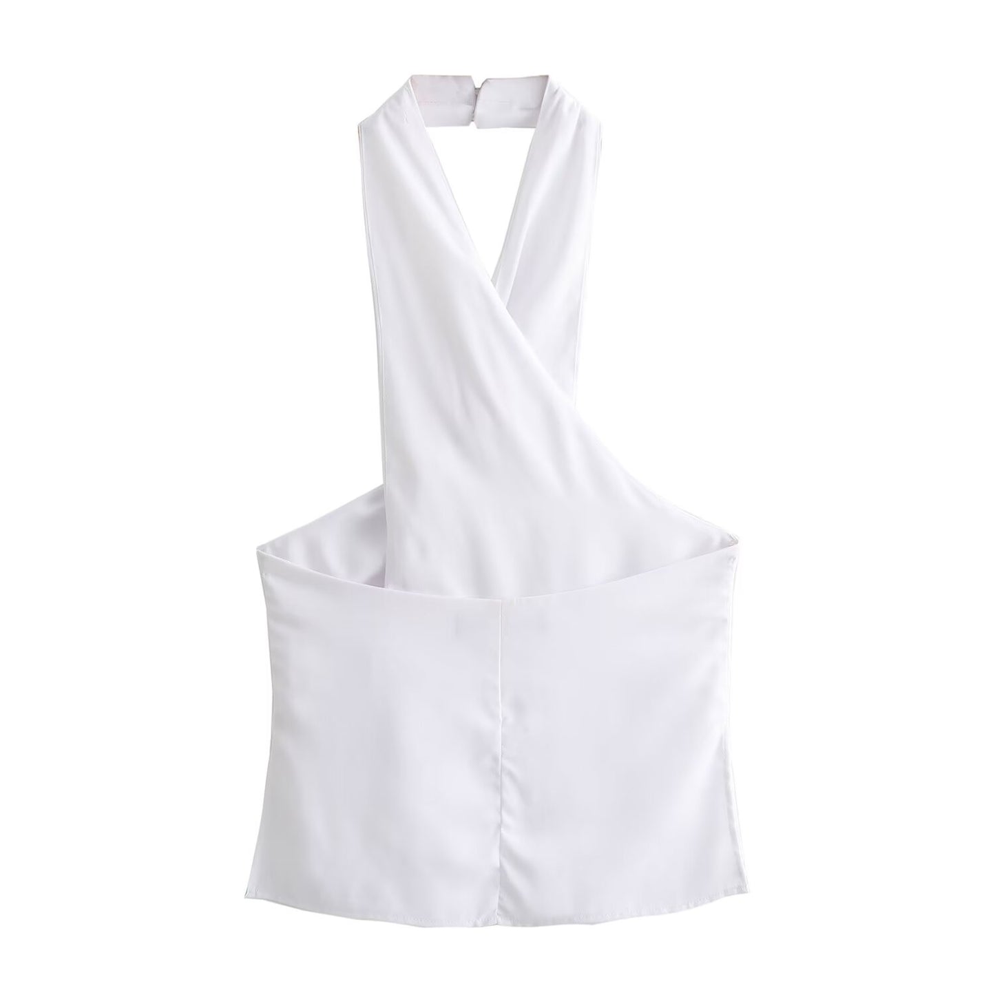 Ama Backless Hanging Collar Top