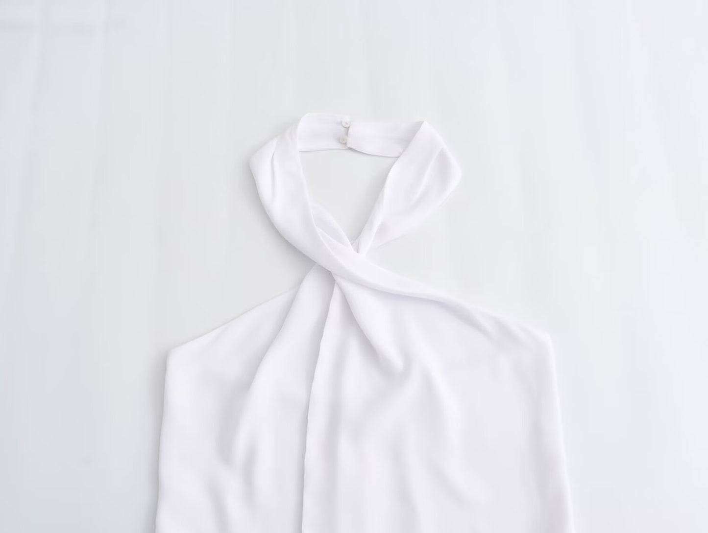 Ama Backless Hanging Collar Top