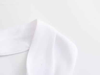 Ama Backless Hanging Collar Top