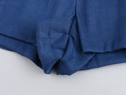 Sade Pleated Blazer Set