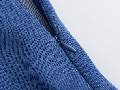 Sade Pleated Blazer Set