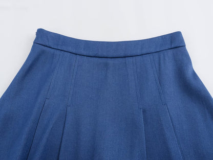 Sade Pleated Blazer Set