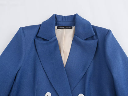 Sade Pleated Blazer Set