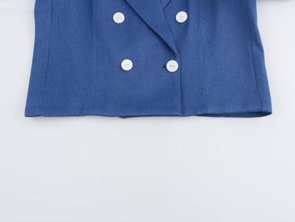 Sade Pleated Blazer Set