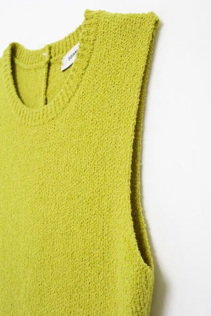 Nia Back Button Stitch Top