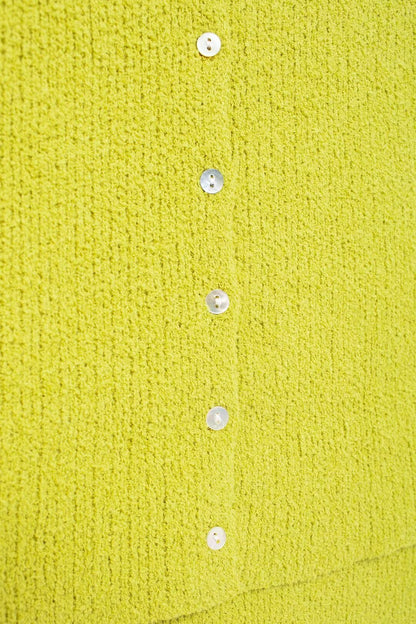 Nia Back Button Stitch Top