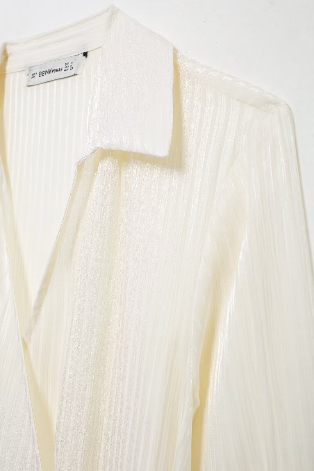 Chemise en satin brillant Amaara