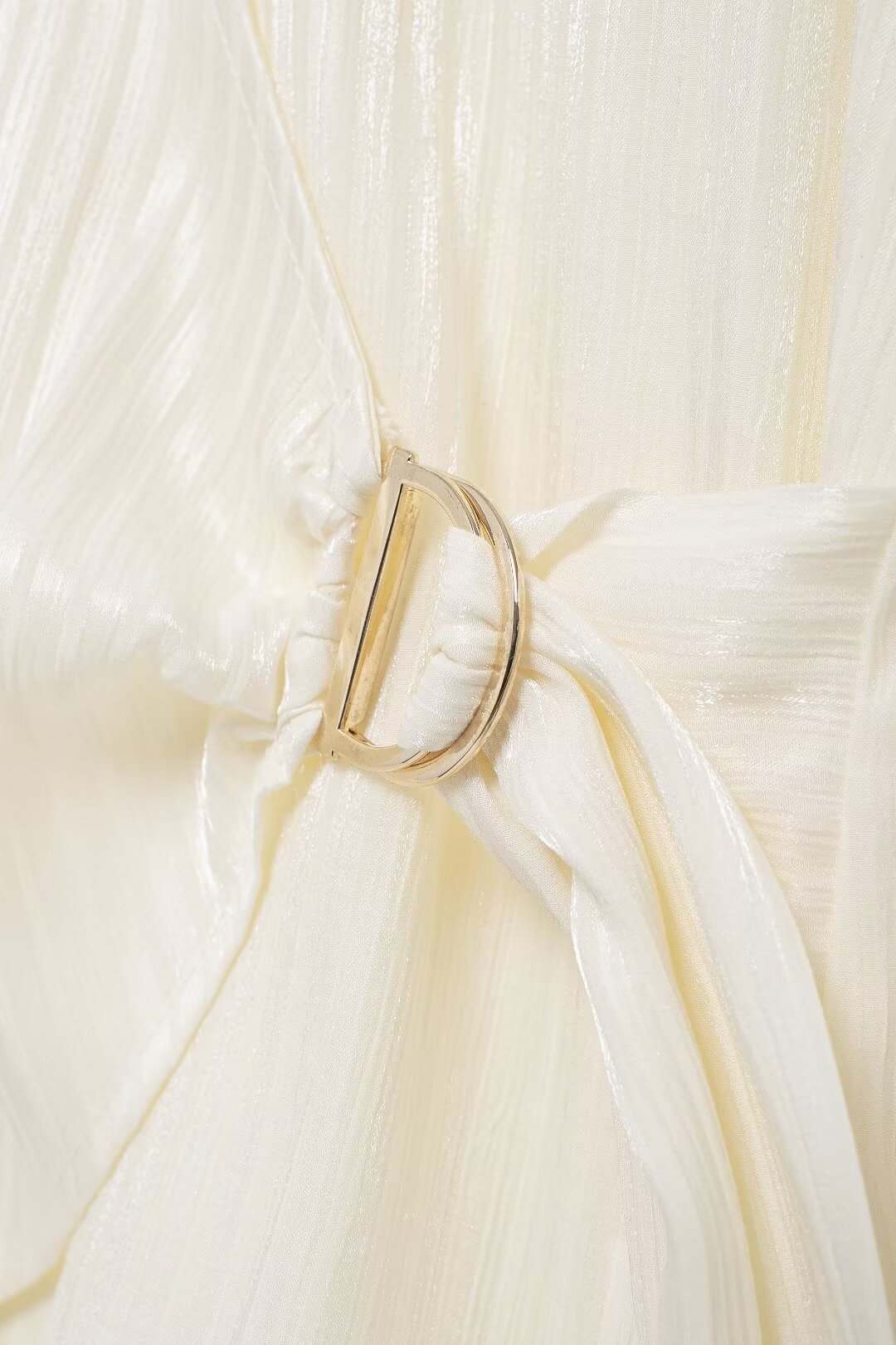 Chemise en satin brillant Amaara