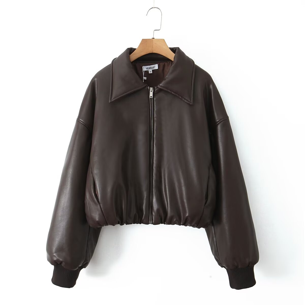 Zaina Retro Cotton Motorcycle Jacket