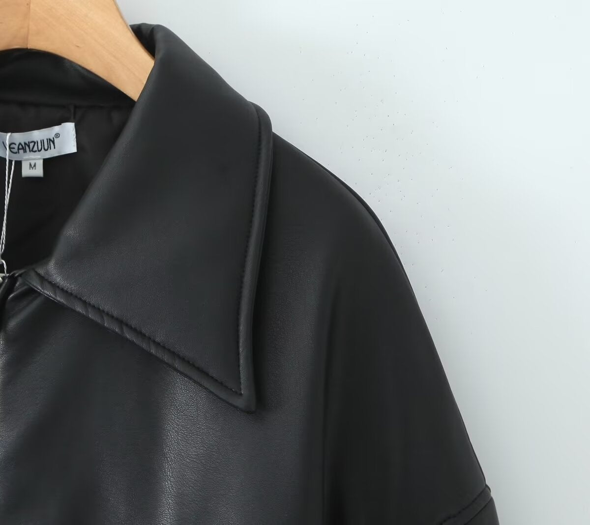 Zaina Retro Cotton Motorcycle Jacket