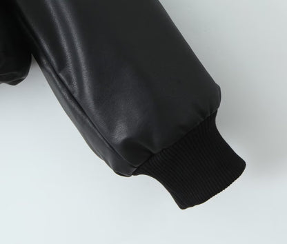 Zaina Retro Cotton Motorcycle Jacket
