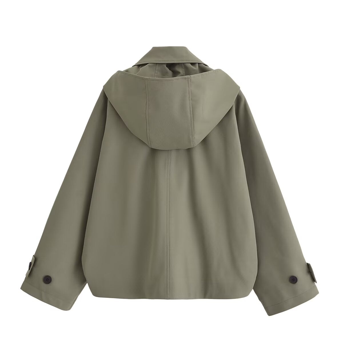 Chinara Simple Hooded Jacket
