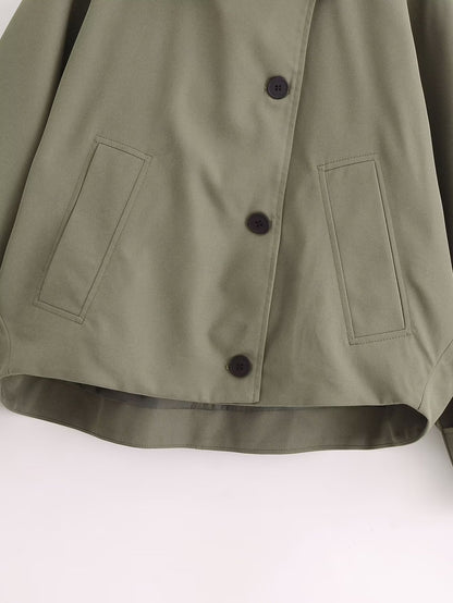 Chinara Simple Hooded Jacket